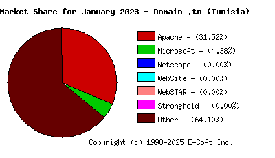 February 1st, 2023 Market Share Pie Chart