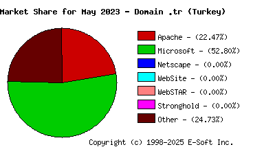 June 1st, 2023 Market Share Pie Chart