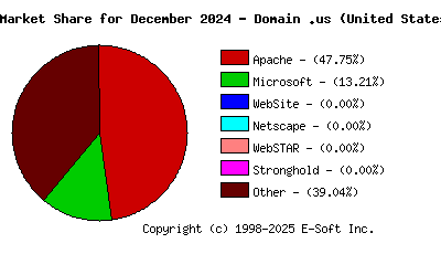 January 1st, 2025 Market Share Pie Chart