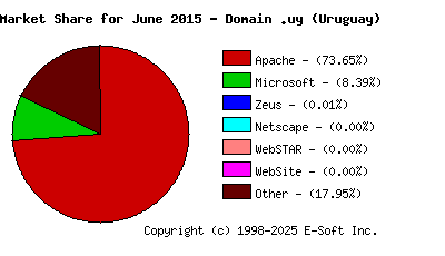 July 1st, 2015 Market Share Pie Chart