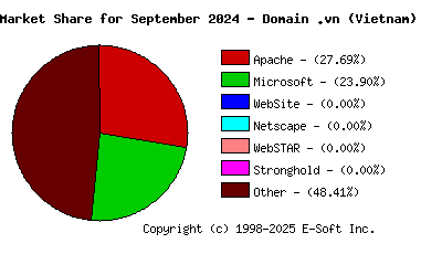 October 1st, 2024 Market Share Pie Chart