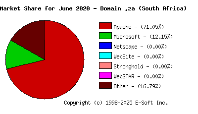 July 1st, 2020 Market Share Pie Chart