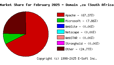March 1st, 2025 Market Share Pie Chart